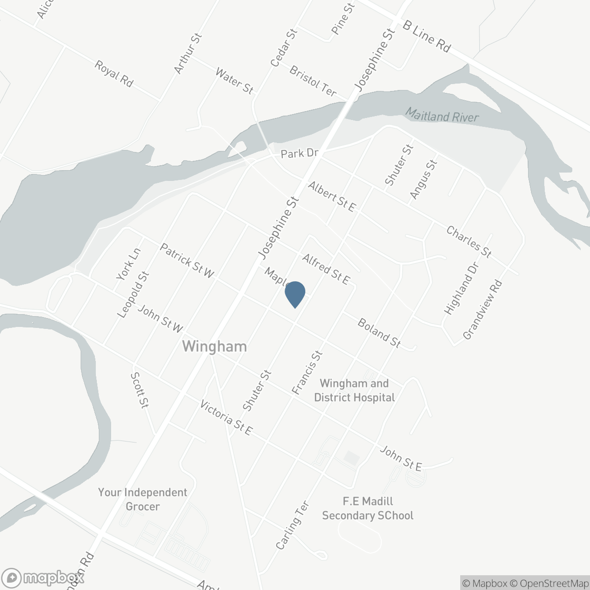 53 MAPLE STREET, Wingham, Ontario N0G 2W0